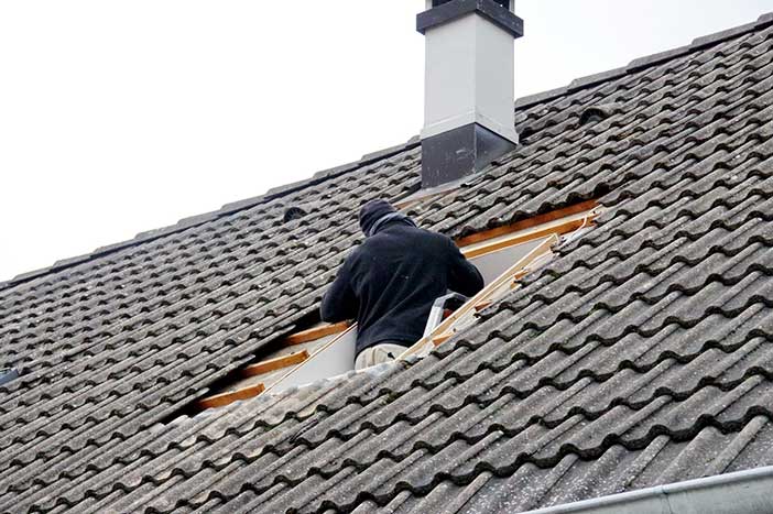 ouvrir toiture pour velux