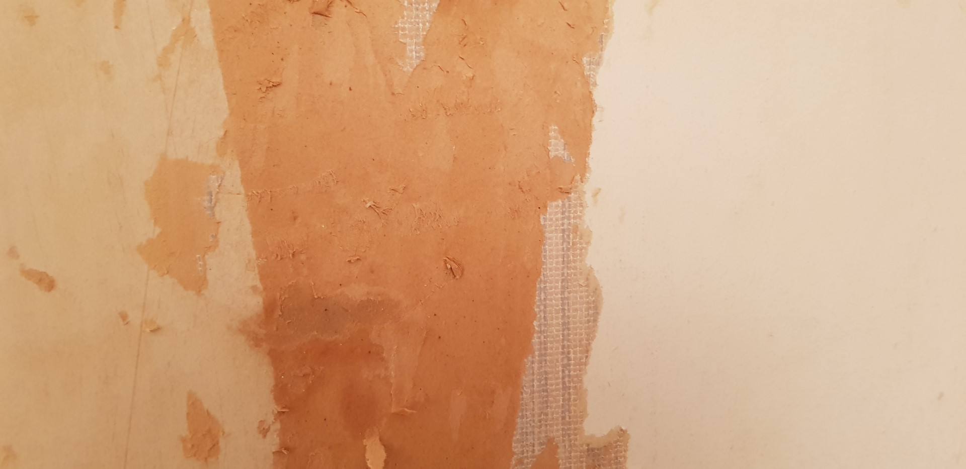 Jusqu'où enlever la tapisserie